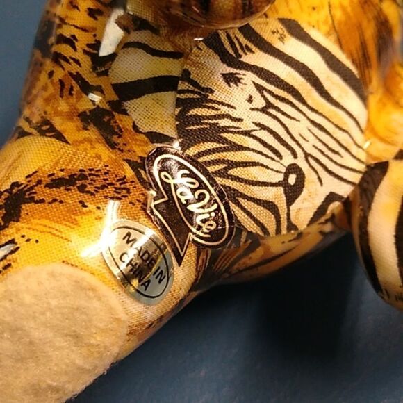 Vintage LaVie Jungle Safari Hand painted Hidden Safari Animals Kangaroo pair - Picture 5 of 11